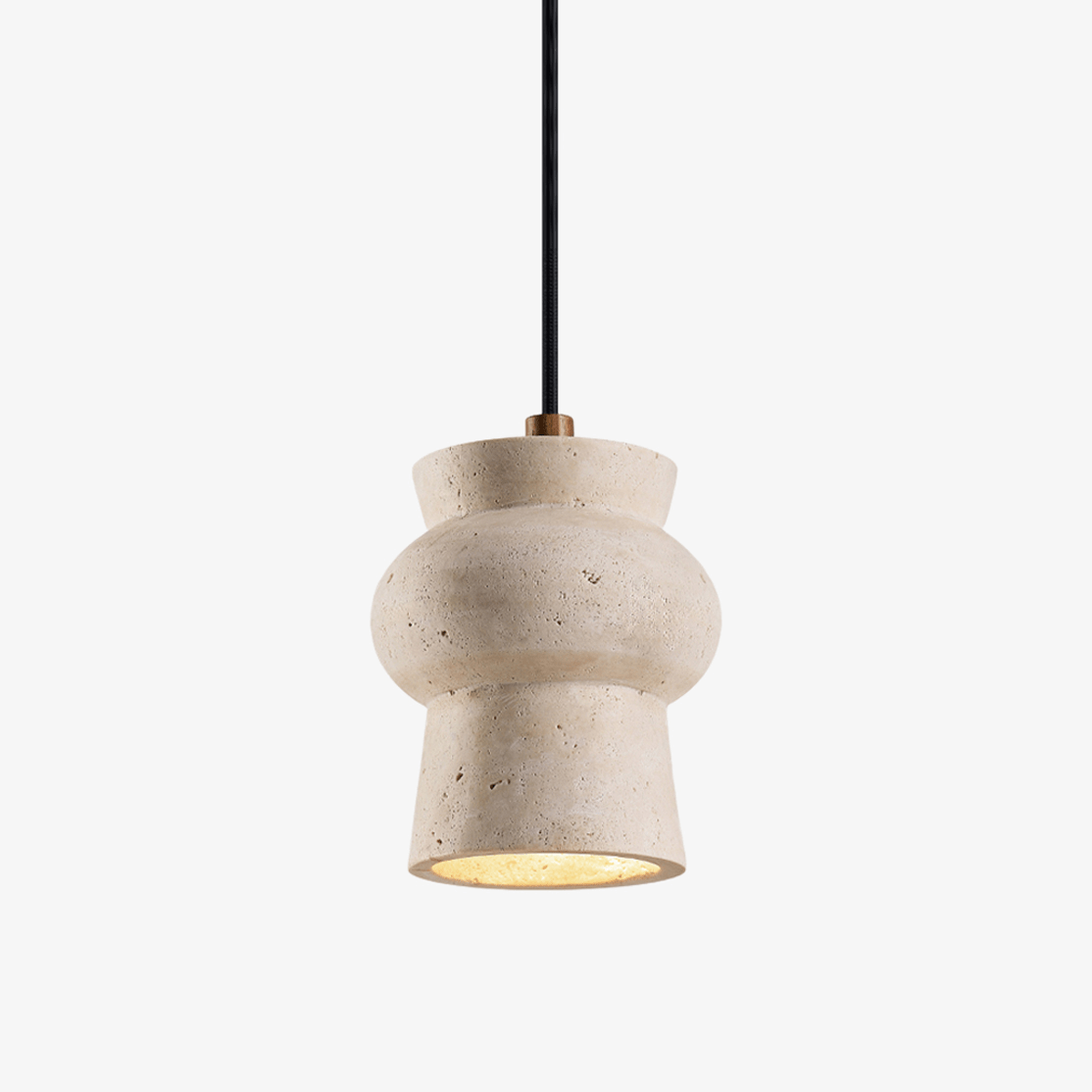 Dynt Timeless Yellow Travertine Pendant Lamp