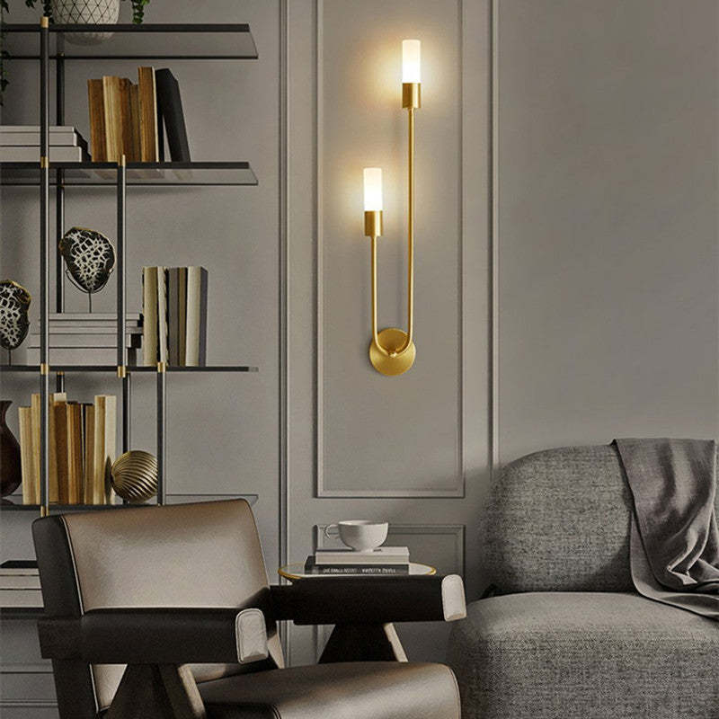 Arisha Modern Stick Wall Sconce for Bedeside - Neutral Decor