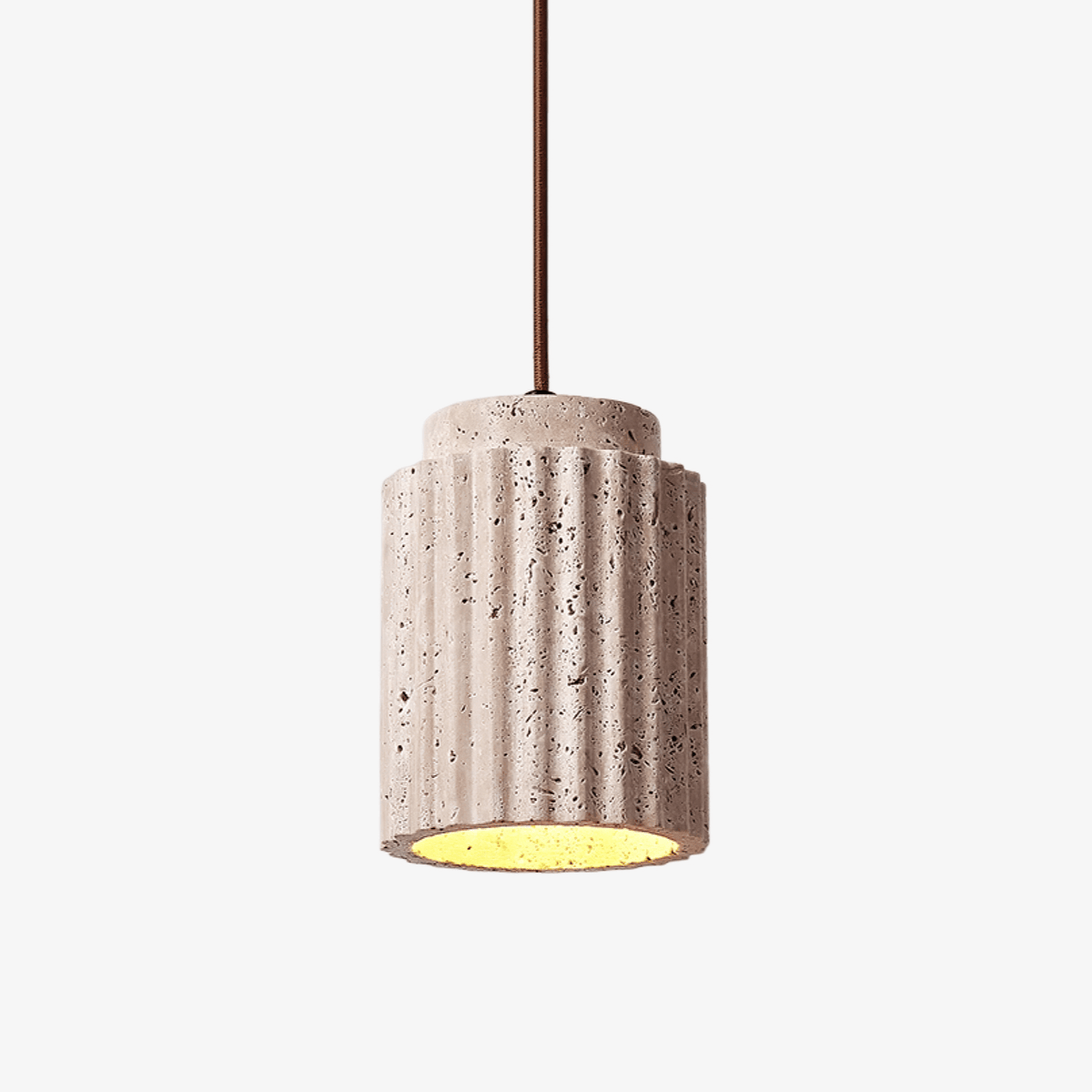 Serinaya Travertine Pendant Light
