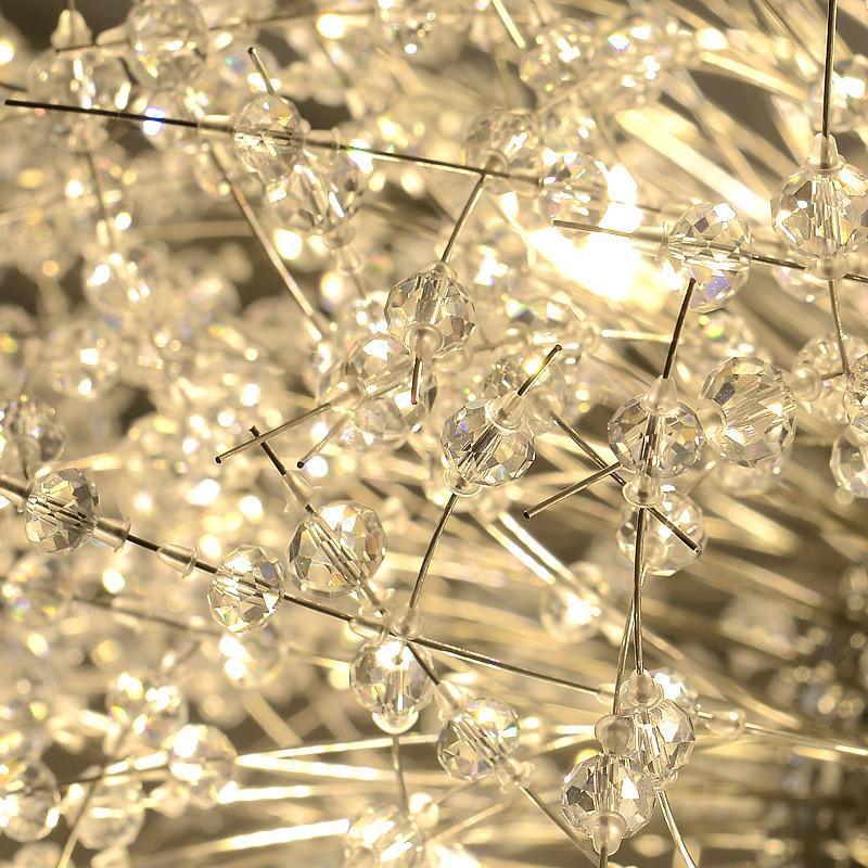 Haze Chandelier Crystal Dandelion with Crystals