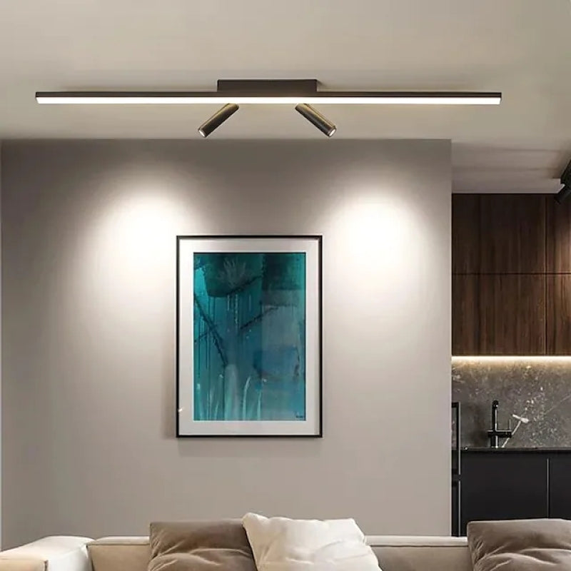 Aim Simple Linear LED Ceiling Light Spotlight - Neutral Decor