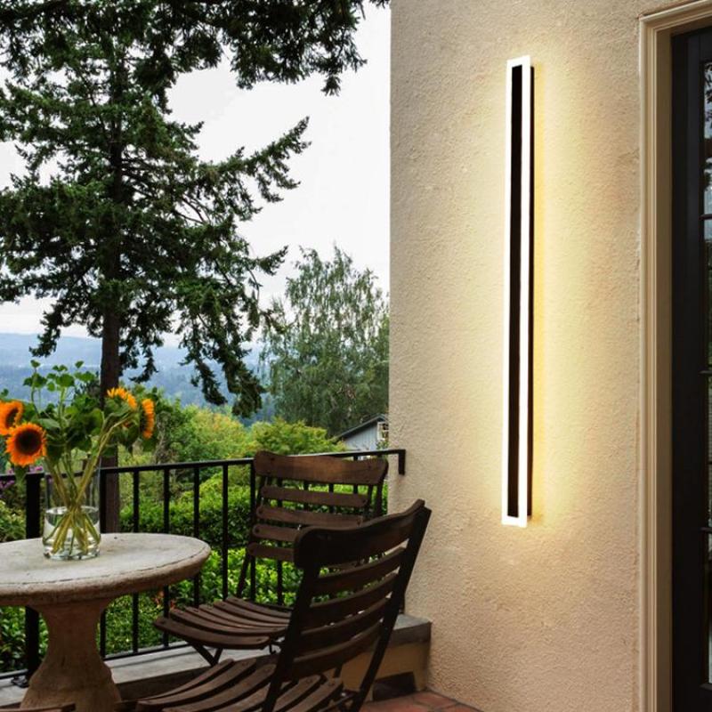 Vynn Linear Outdoor Wall Lamp - Neutral Decor