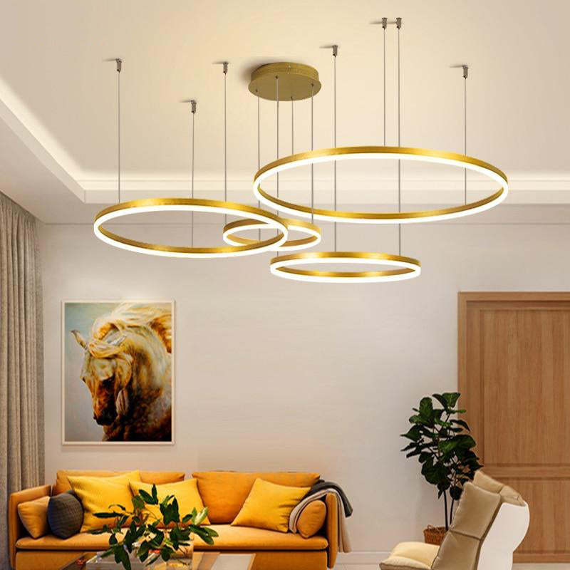 Arisha Modern Pendant Light Tir-Circle - Neutral Decor