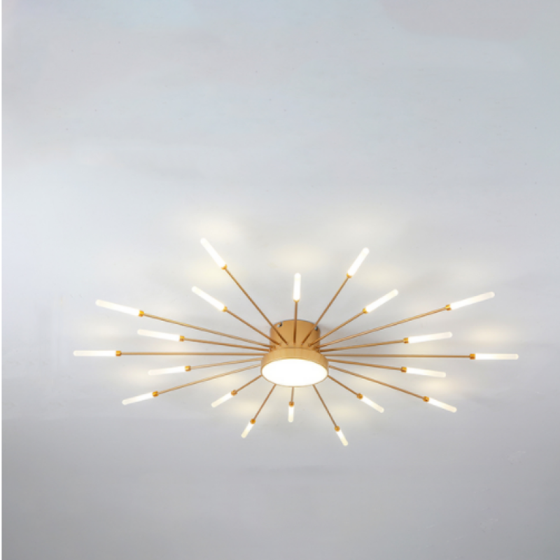 Arisha Modern Home Decoration Fireworks LED Ceiling Light - Neutral Decor