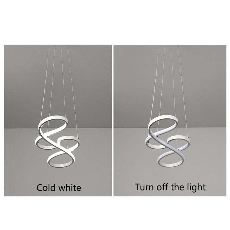 Arisha Modern Chandelier Linear Pendant Light Dining Room - Neutral Decor