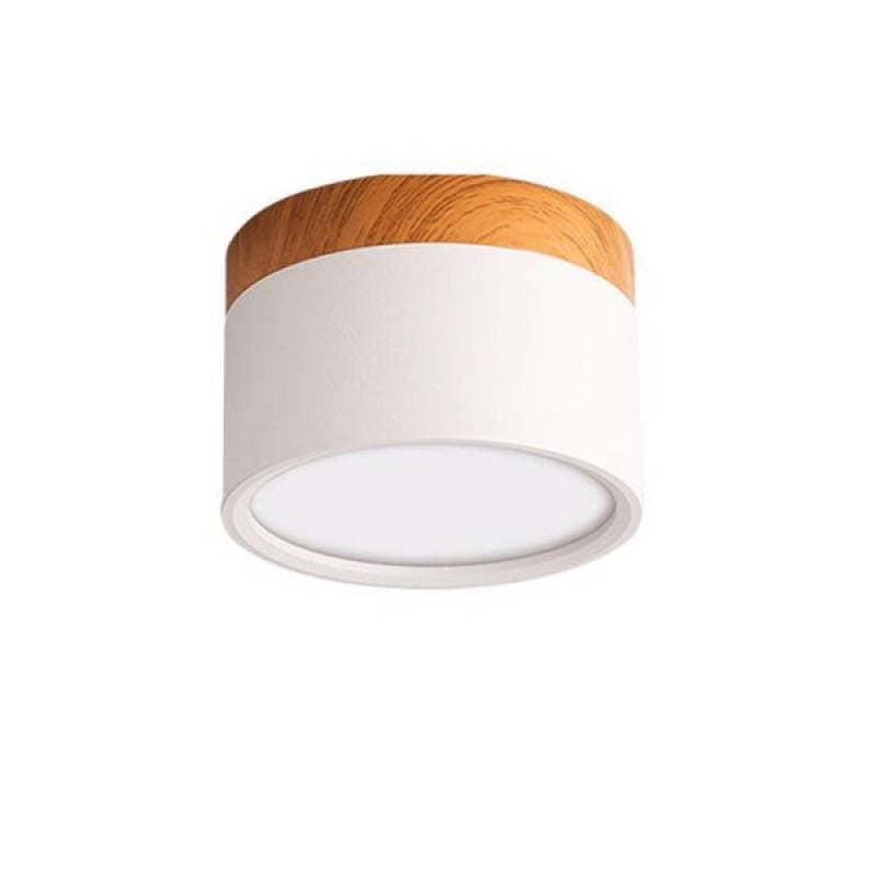 Valentina Modern Cylindrical /Acrylic Flush Mount Ceiling Light Hallway - Neutral Decor
