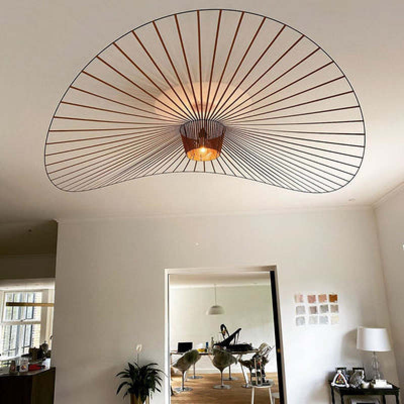 Ritta Modern Flower Fabric Pendant Light - Neutral Decor