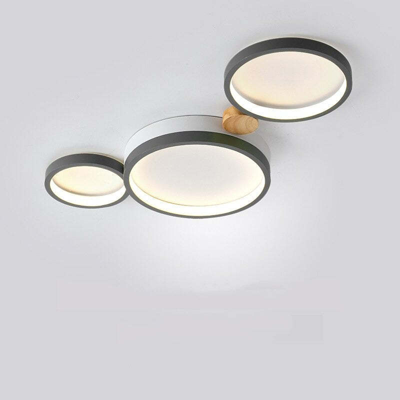 Arisha Round Flush Mount Ceiling Light Bedroom - Neutral Decor
