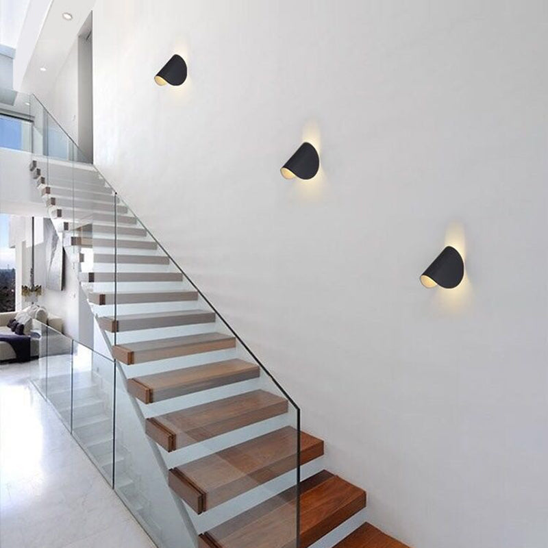 Arisha Minimalism Reading LED Indoor Wall Lamp Bedroom Living Room Stairs - Neutral Decor