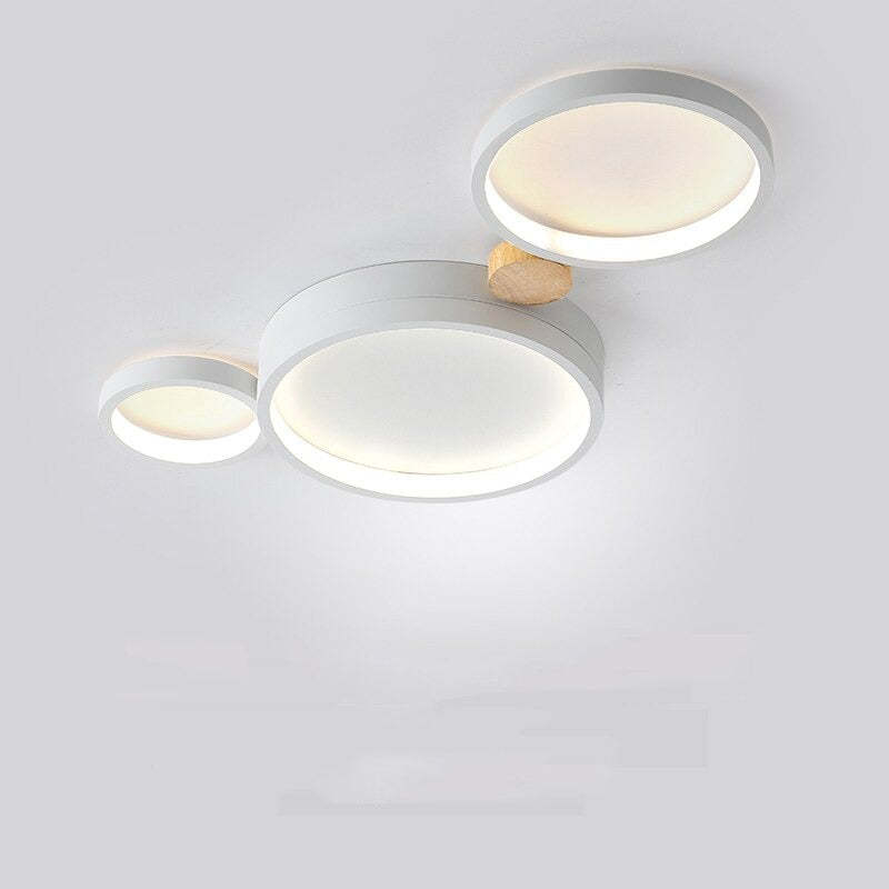 Arisha Round Flush Mount Ceiling Light Bedroom - Neutral Decor