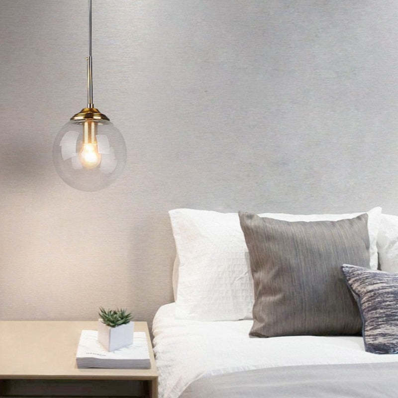 Valentina Designer Bubble Glass Pendant Light - Neutral Decor