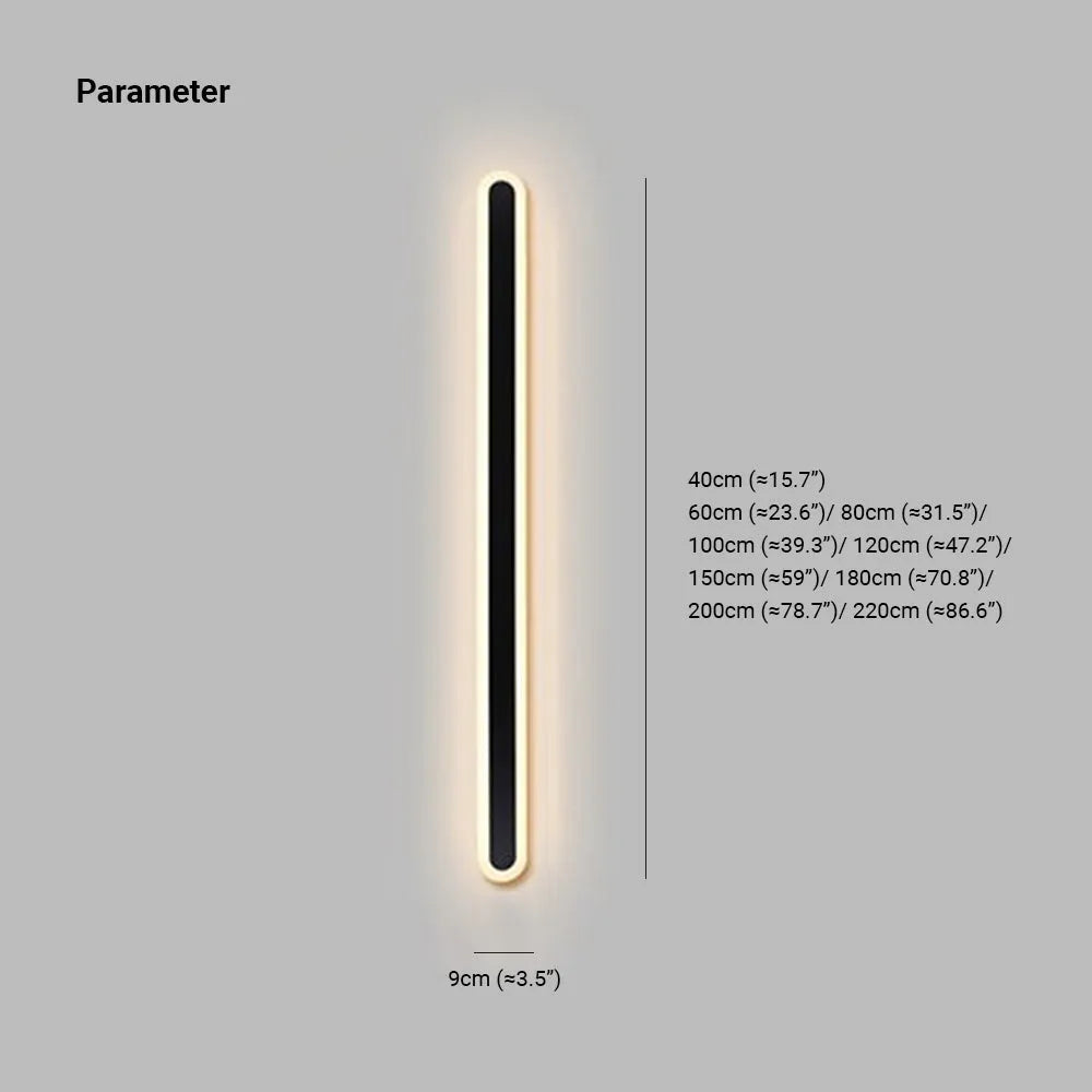 Orral Outdoor Wall Lamp Linear Oval - Neutral Decor
