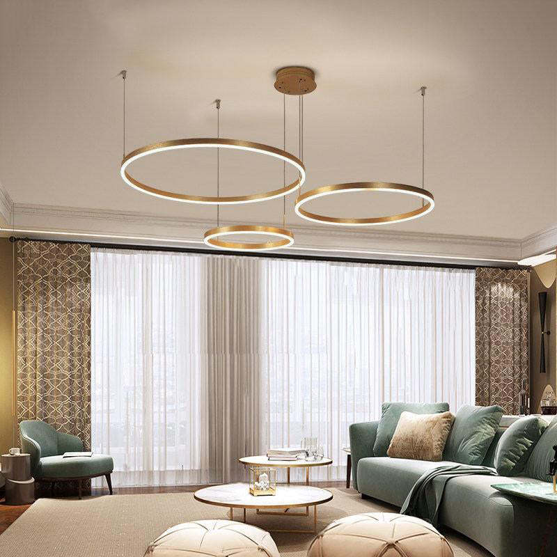Arisha Modern Pendant Light Tir-Circle - Neutral Decor