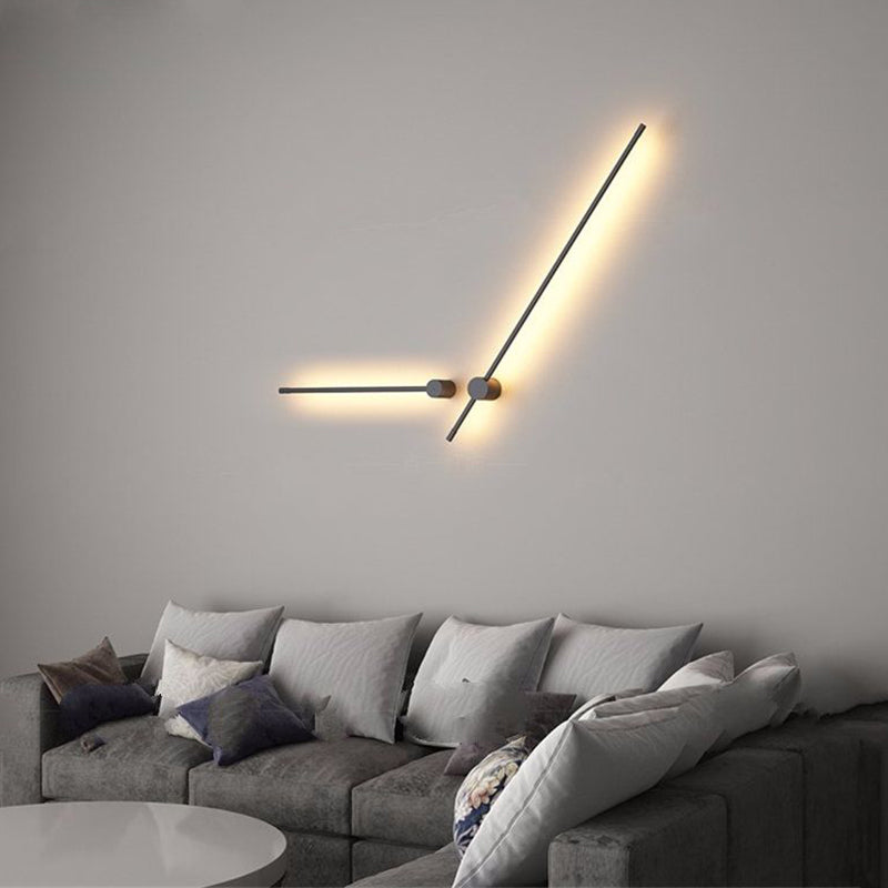 Arisha Minimalist Rotatable Linear LED Outdoor Wall Lamp Corridor Garden - Neutral Decor
