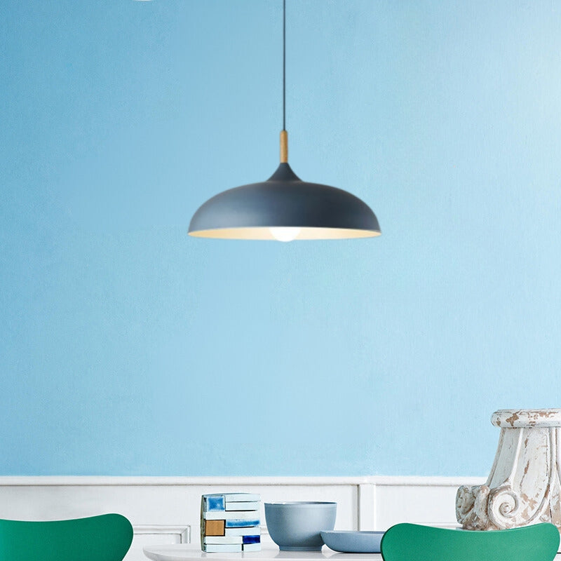 Arisha Modern Pendant Light Dome Macaron Dining Room - Neutral Decor