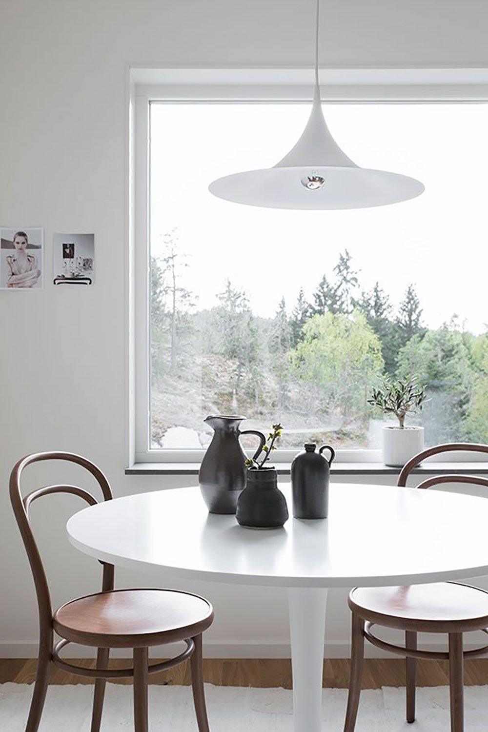 Valerira Steel Sculptural Pendant Light