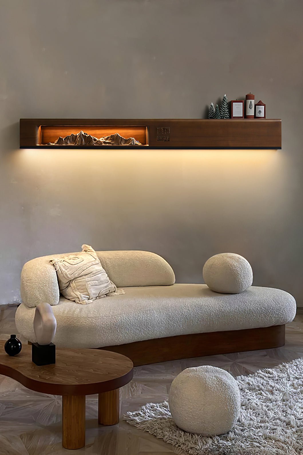 Matthew Modern Wood Wall Light