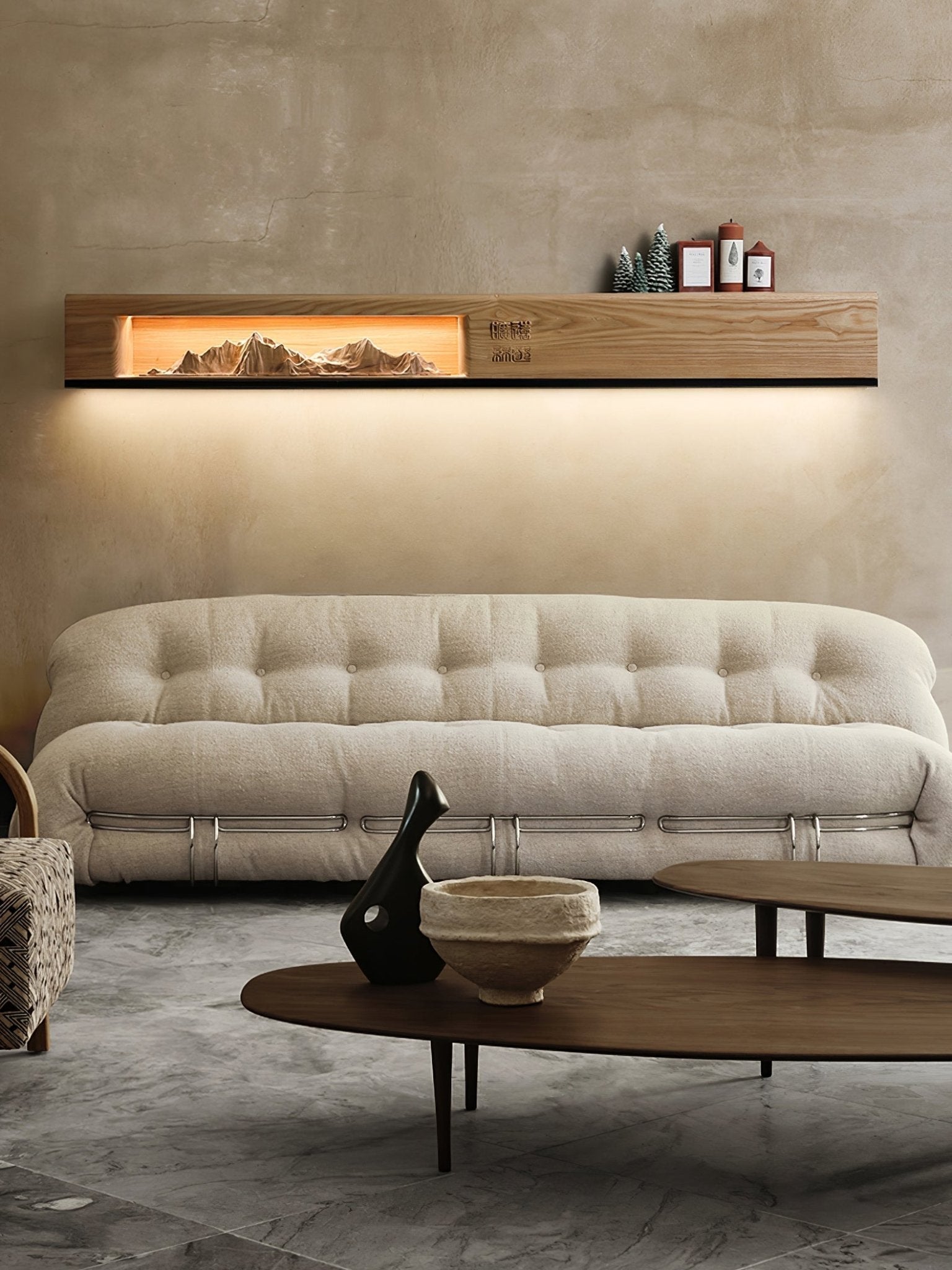 Matthew Modern Wood Wall Light