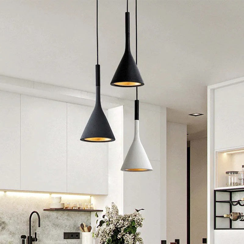 Valentina Modern Pendant Light, Triangle - Neutral Decor