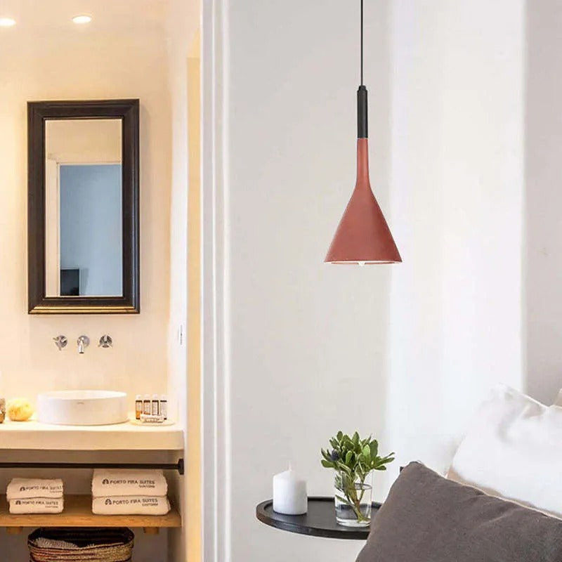 Valentina Modern Pendant Light, Triangle - Neutral Decor