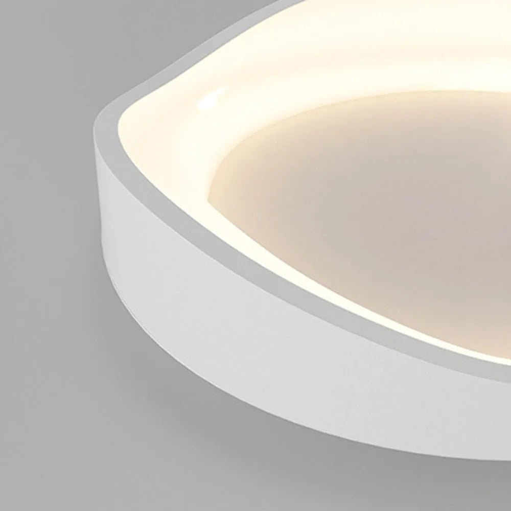 Arisha Modern Wave Flush Mount Ceiling Light Living Room - Neutral Decor