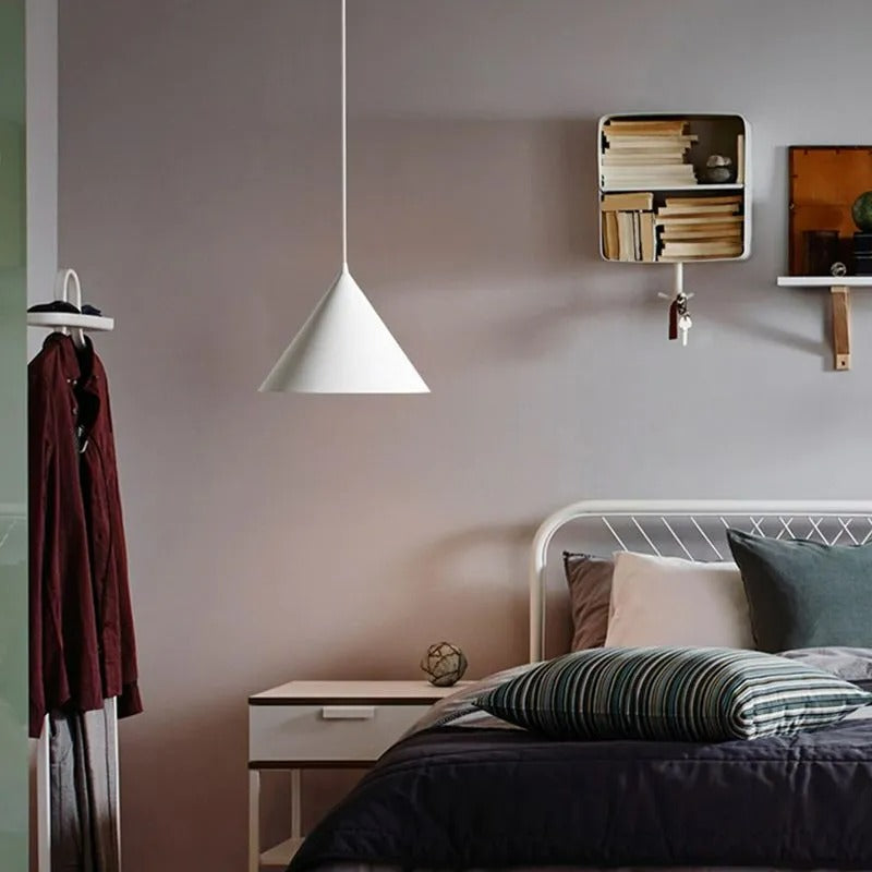 Valentina Funnel-Shape LED Pendant Light for Living Room - Neutral Decor