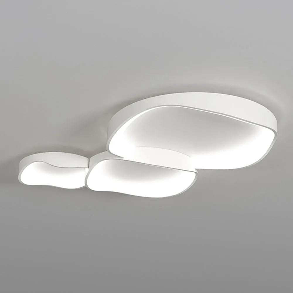 Arisha Modern Wave Flush Mount Ceiling Light Living Room - Neutral Decor