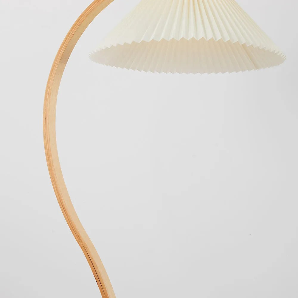 Ritta Floor Lamp Caprani Unique LED Wood Bedroom/Living Room - Neutral Decor