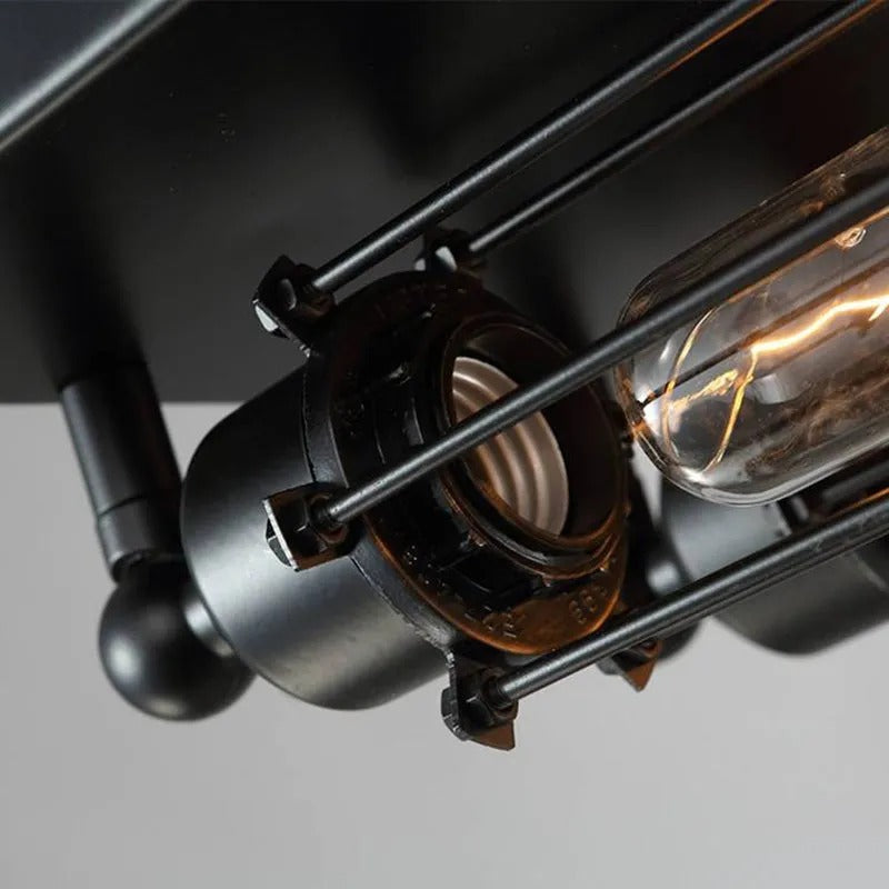 EpochVintage Tubed Flush Mount Ceiling Light Living Room - Neutral Decor
