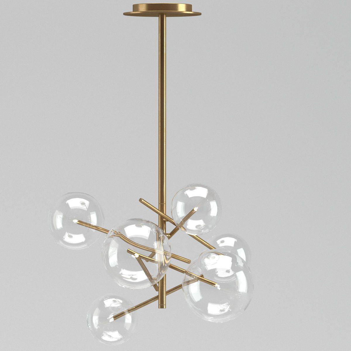 Aveno Chandelier LED Clear Crystal