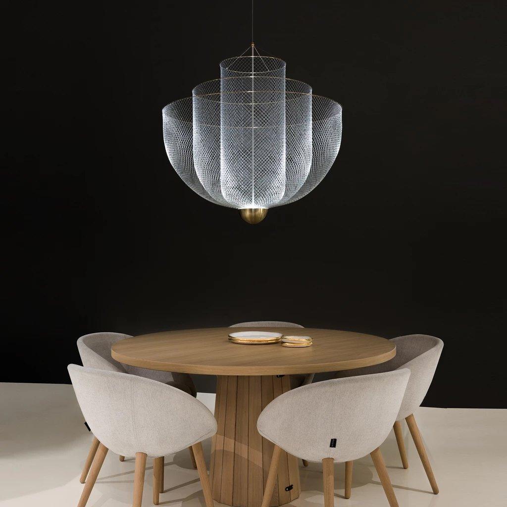 Terielissa Chandelier Meshmatics Hanging Radiant