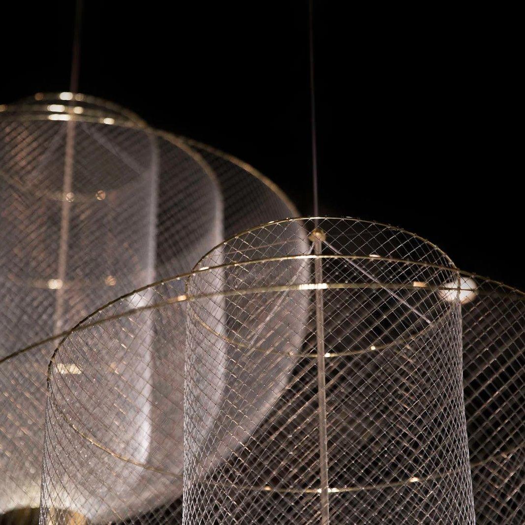 Terielissa Chandelier Meshmatics Hanging Radiant