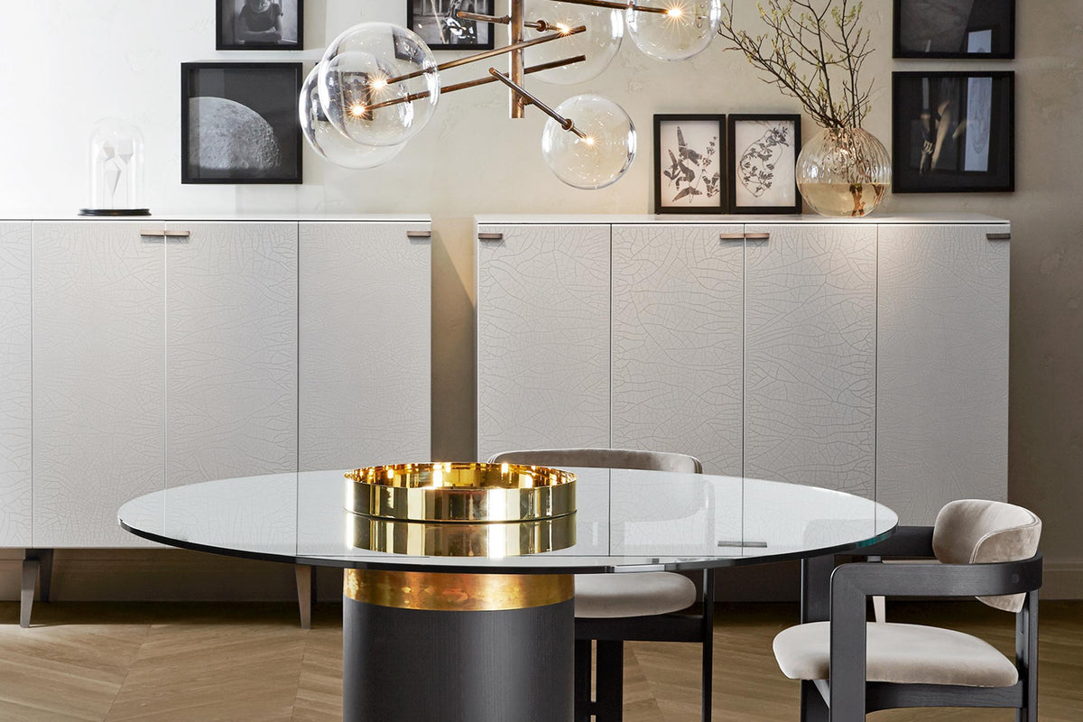 Aveno Chandelier LED Clear Crystal