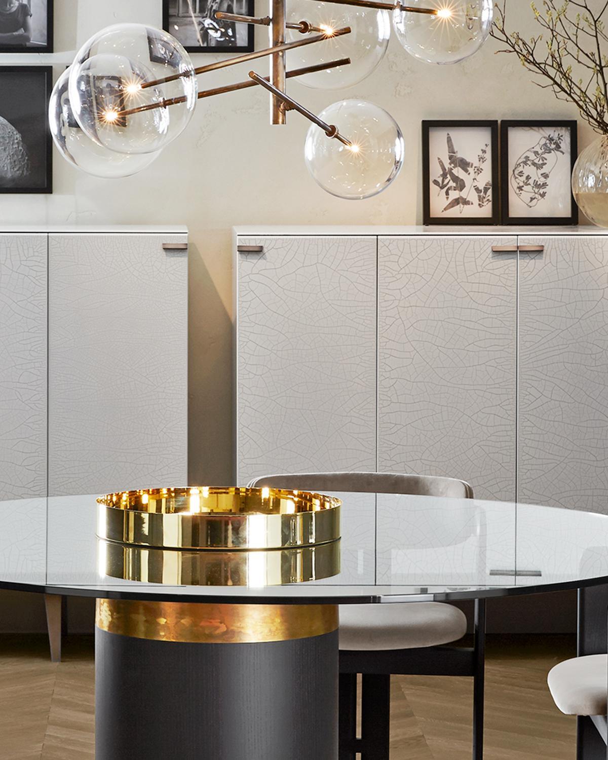 Aveno Chandelier LED Clear Crystal