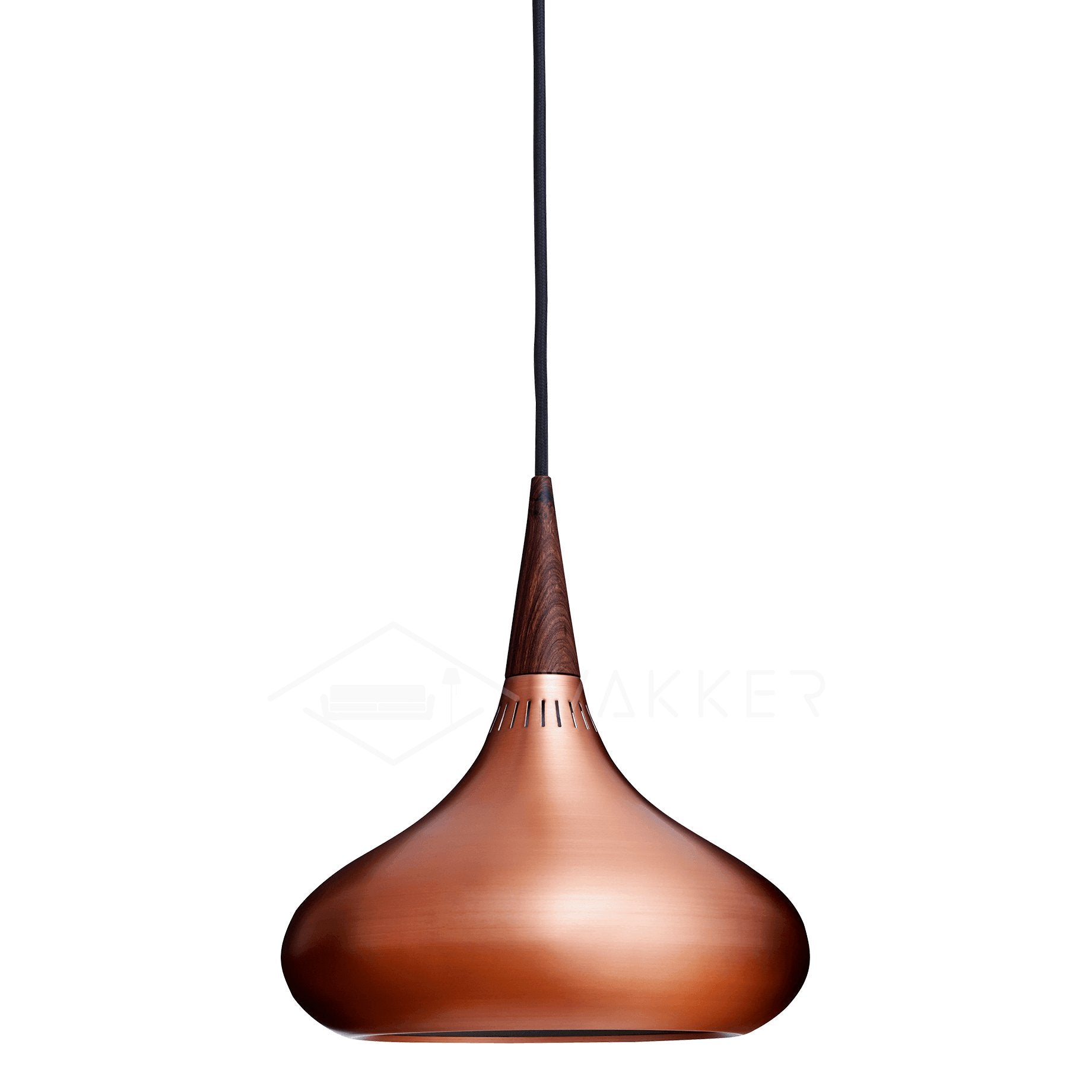 Aelorn Aluminum & Wood Industrial Pendant Light