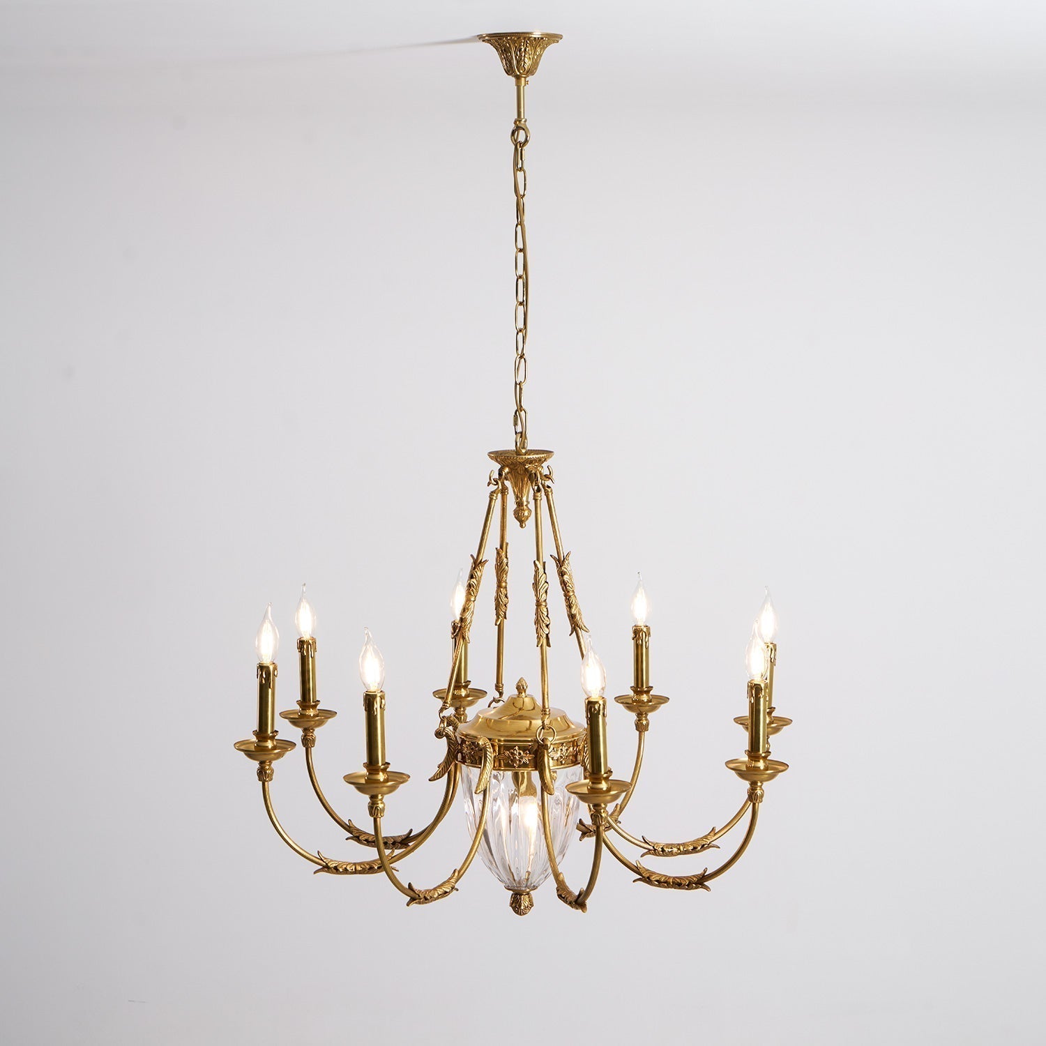 Valerix Brass Chandelier