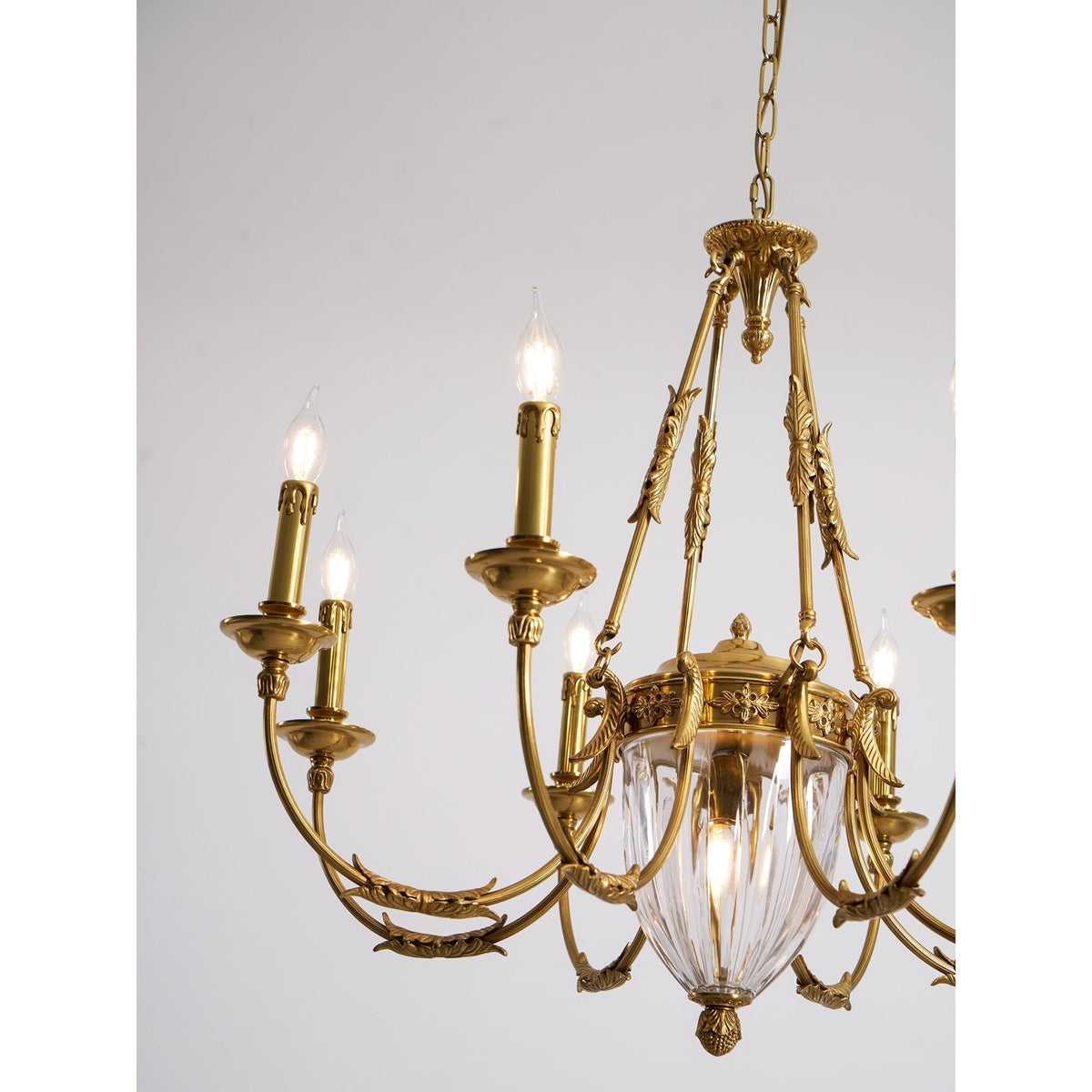 Valerix Brass Chandelier