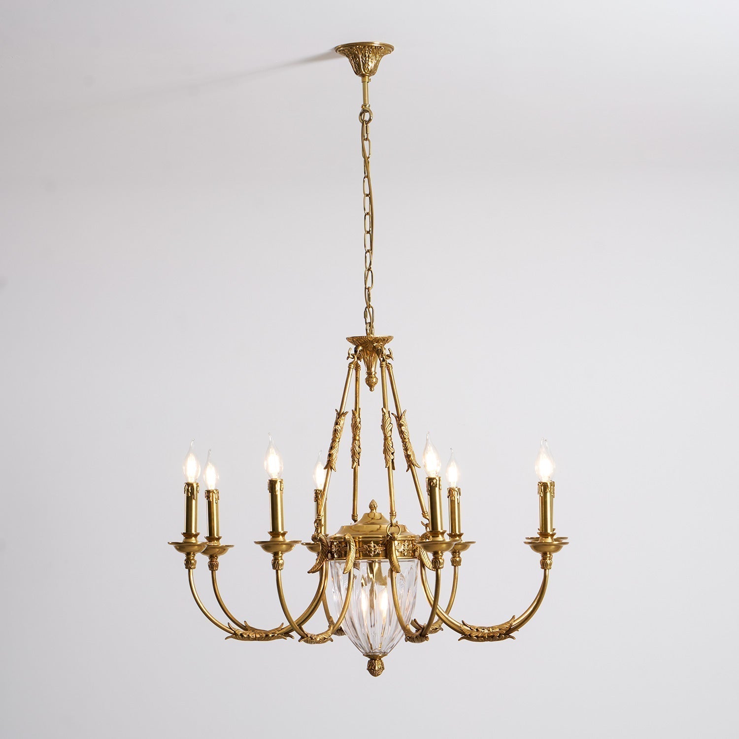 Valerix Brass Chandelier
