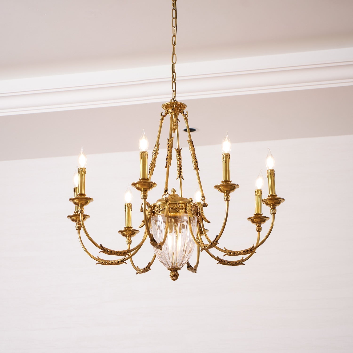 Valerix Brass Chandelier