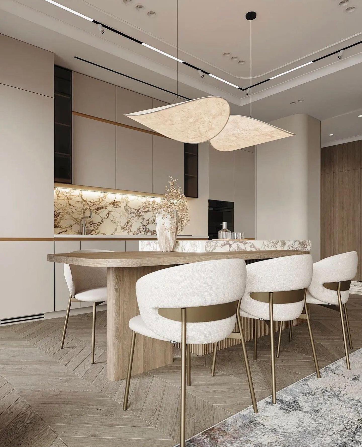 Luminette Minimalist Silk Pendant Light