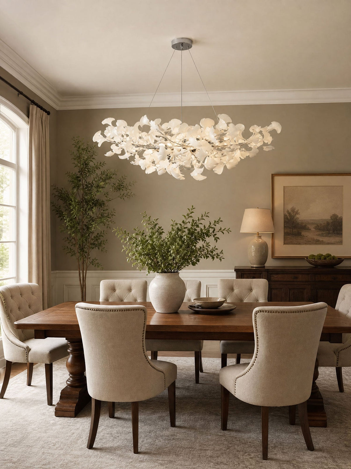 Fioraford Bloom Gingko Chandelier