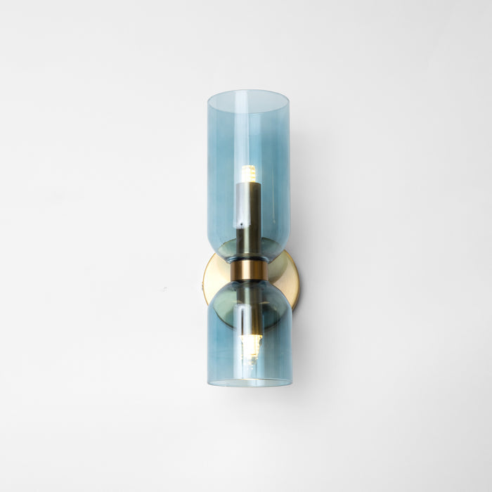 Valentina Modern Bedroom Glass Wall Lamp Sconce - Neutral Decor