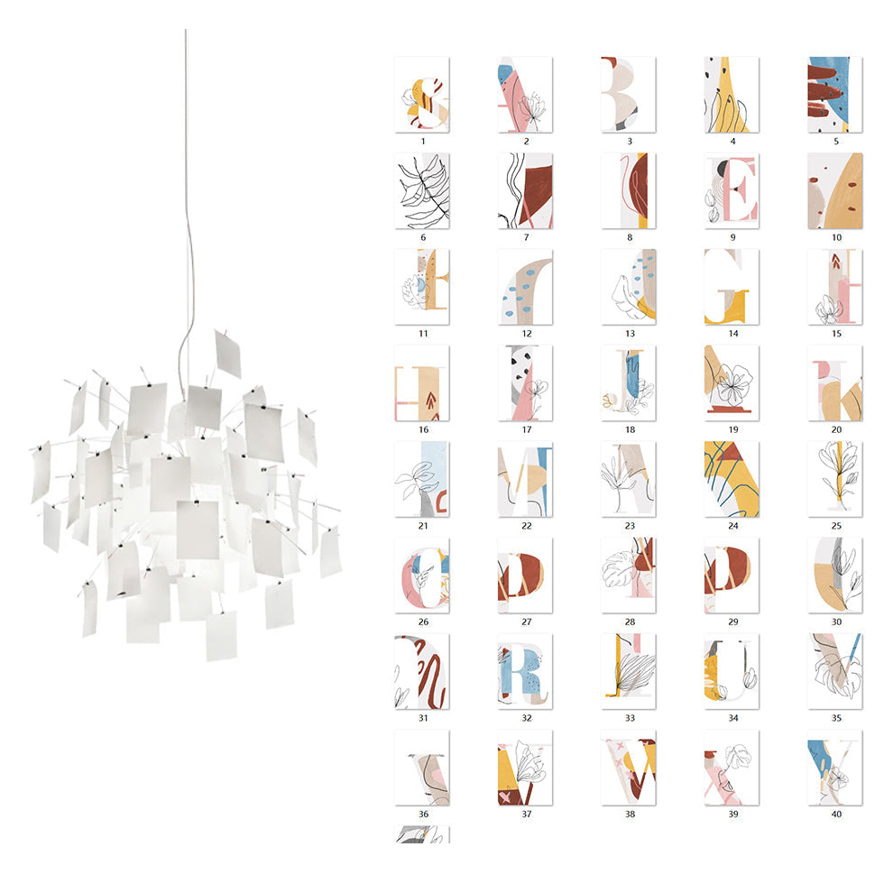 Luninena Paper Chandelier