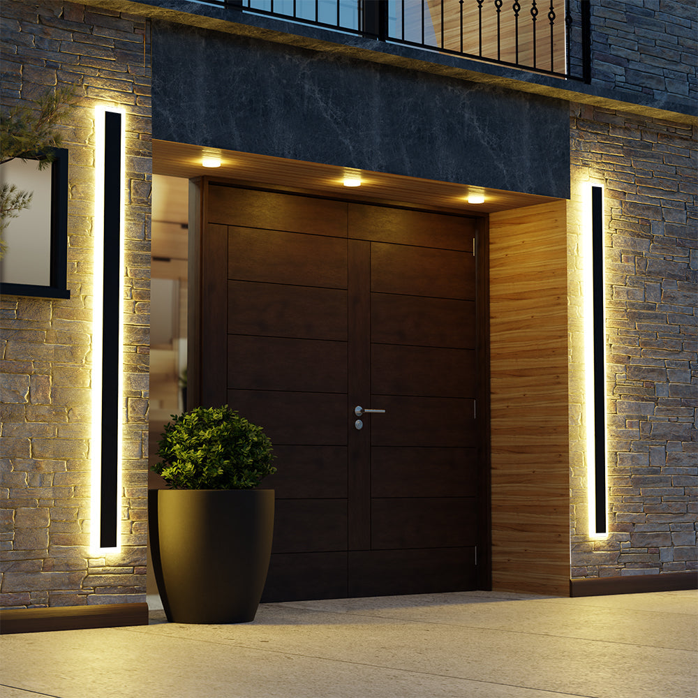 Vynn Linear Outdoor Wall Lamp - Neutral Decor