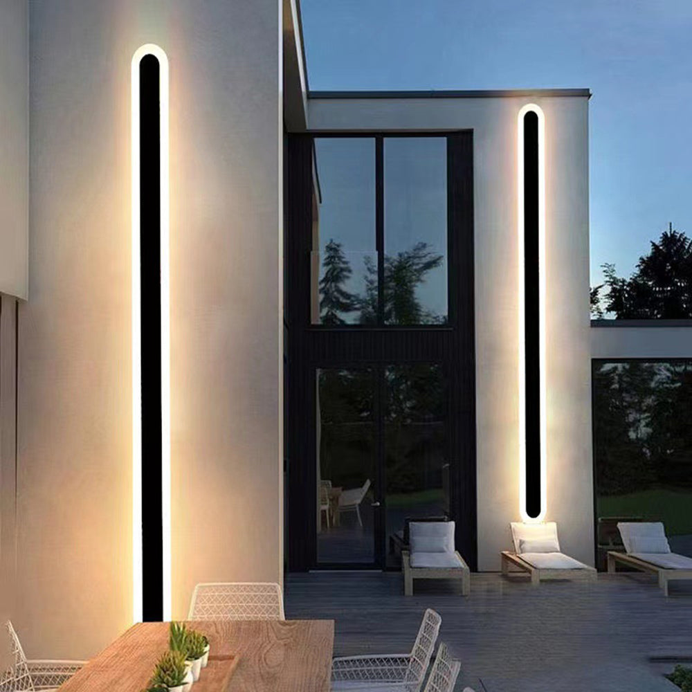 Orral Outdoor Wall Lamp Linear Oval - Neutral Decor