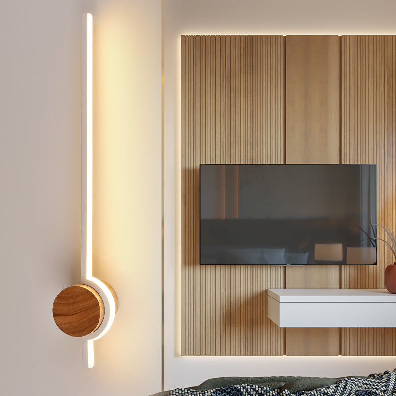 Arisha Nordic Linear Vanity Wall Lamp Bedroom - Neutral Decor