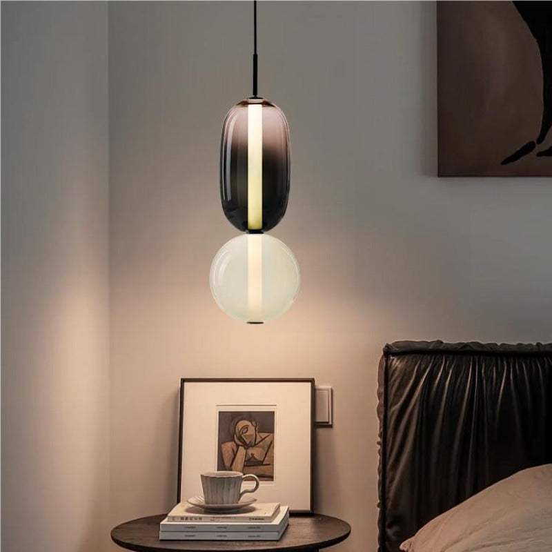Aira Pendant Light Candied Glass - Neutral Decor
