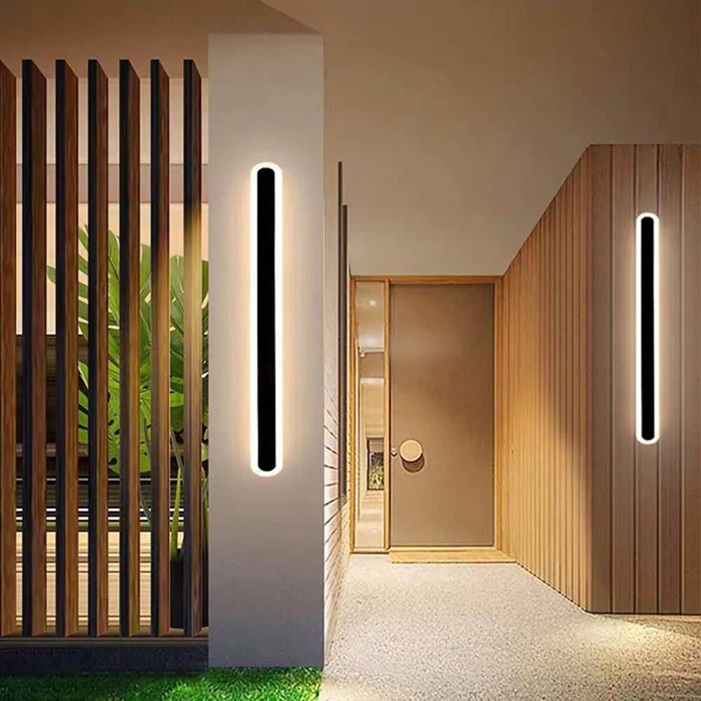 Orral Outdoor Wall Lamp Linear Oval - Neutral Decor