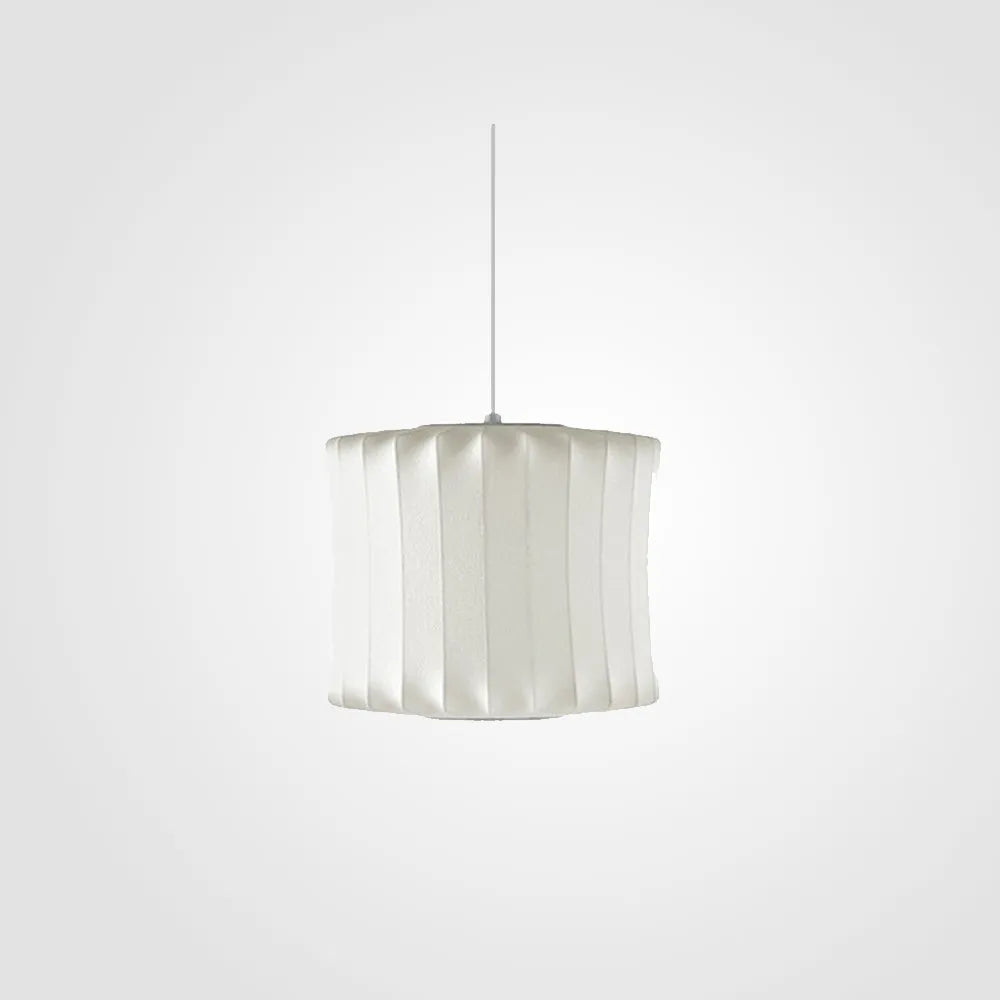 Ritta Pendant Light Bubble Mulberry Silk - Neutral Decor