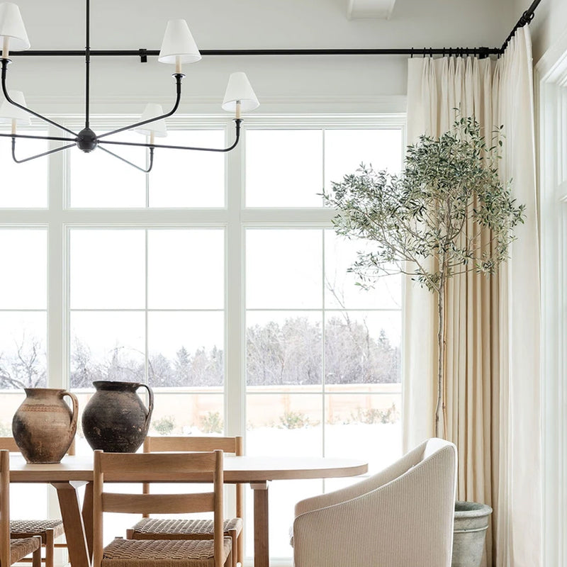 Silva Vintage Retro Chandeliers Living Room Brass - Neutral Decor